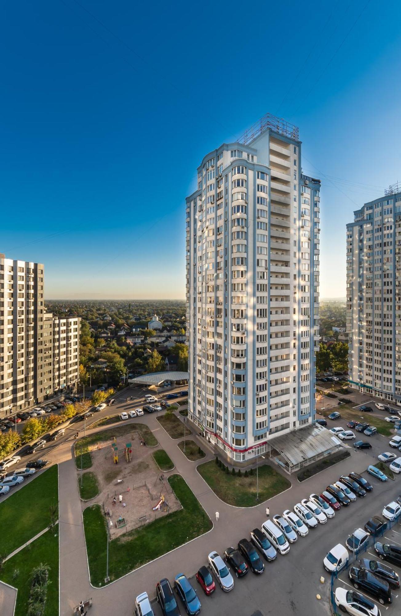 Апартаменты На Метро "Осокорки" Kiev Extérieur photo